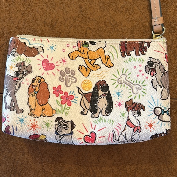 Dooney & Bourke Disney Dog Print Backpack and Pouch - Picture 7 of 8